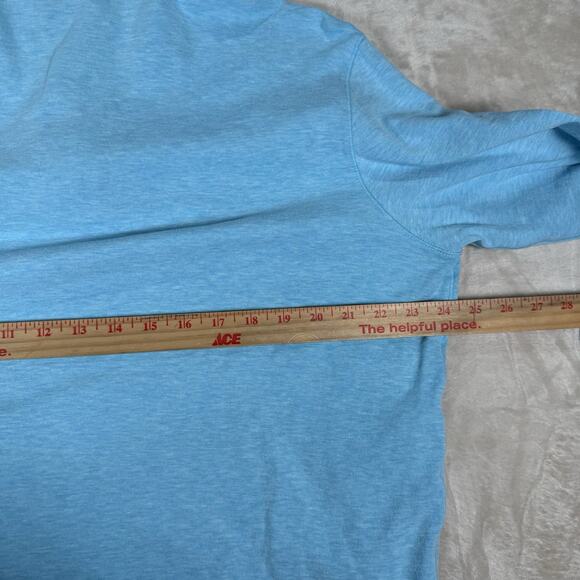 Polo Ralph Lauren Men's Size Large Turquoise Blue 1/4 Zip Pullover L/S Sweater - Picture 5 of 7